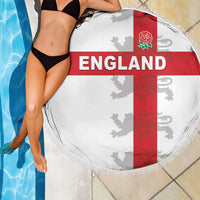 England Rugby Beach Blanket Vintage Style