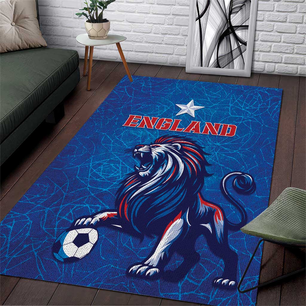 England 2024 Football Area Rug Go Champions Lionesses LT05 - Wonder Print Shop