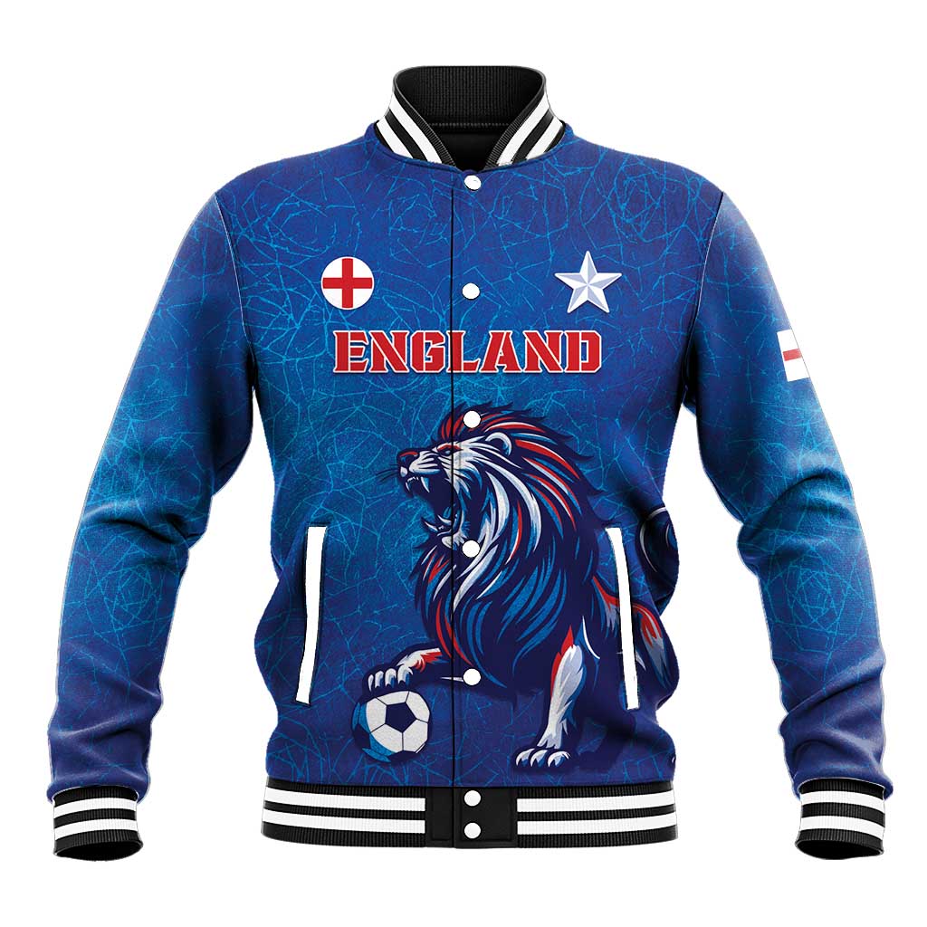 Custom England 2024 Football Baseball Jacket Go Champions Lionesses LT05 - Wonder Print Shop