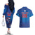 Custom England 2024 Football Couples Matching Off The Shoulder Long Sleeve Dress and Hawaiian Shirt Go Champions Lionesses LT05 - Wonder Print Shop