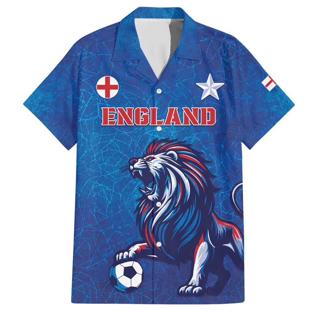 Custom England 2024 Football Hawaiian Shirt Go Champions Lionesses LT05 - Wonder Print Shop