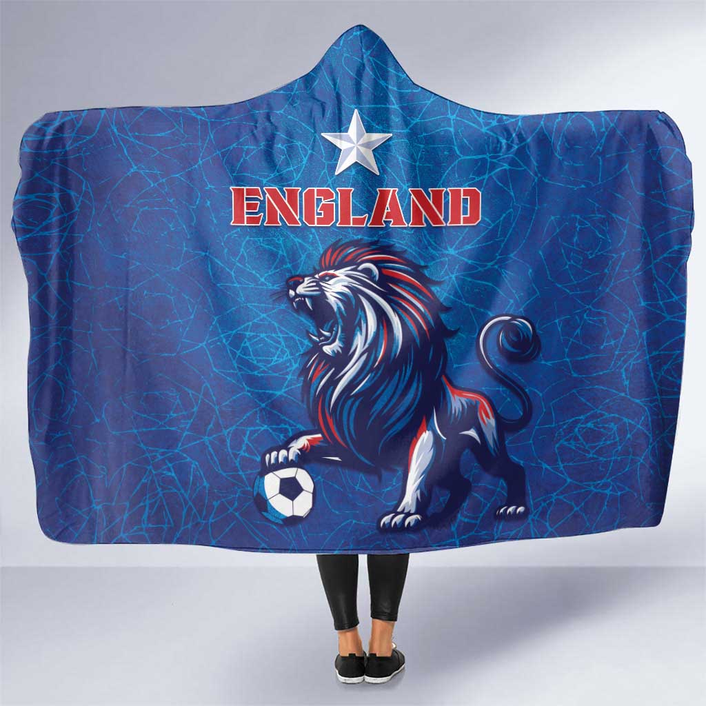 England 2024 Football Hooded Blanket Go Champions Lionesses