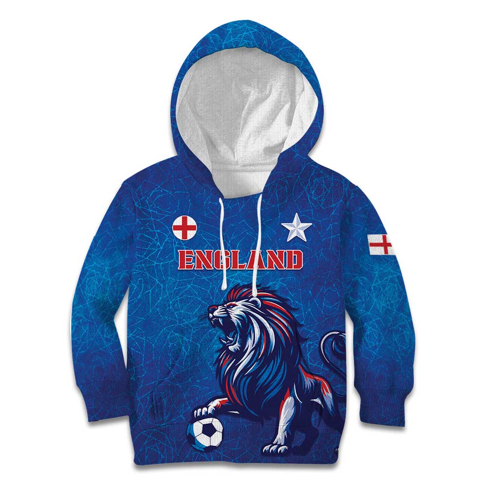 Custom England 2024 Football Kid Hoodie Go Champions Lionesses LT05 - Wonder Print Shop