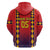 Custom Spain 2024 Football Zip Hoodie Go Champions La Roja Simple Style LT05 - Wonder Print Shop