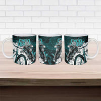 Cycologist Cycling Ceramic Mug Grunge Style - Wonder Print Shop
