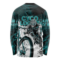 Cycologist Cycling Long Sleeve Shirt Grunge Style - Wonder Print Shop