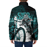 Cycologist Cycling Padded Jacket Grunge Style - Wonder Print Shop