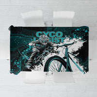 Cycologist Cycling Tablecloth Grunge Style - Wonder Print Shop