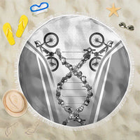 Personalized Cycling Beach Blanket Its In My DNA - Wonder Print Shop