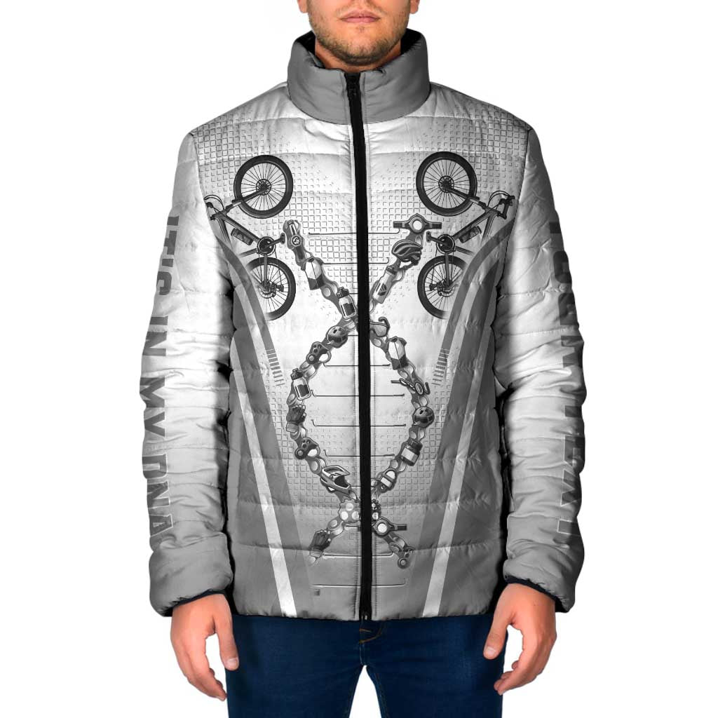 Cycling Padded Jacket Its In My DNA - Wonder Print Shop