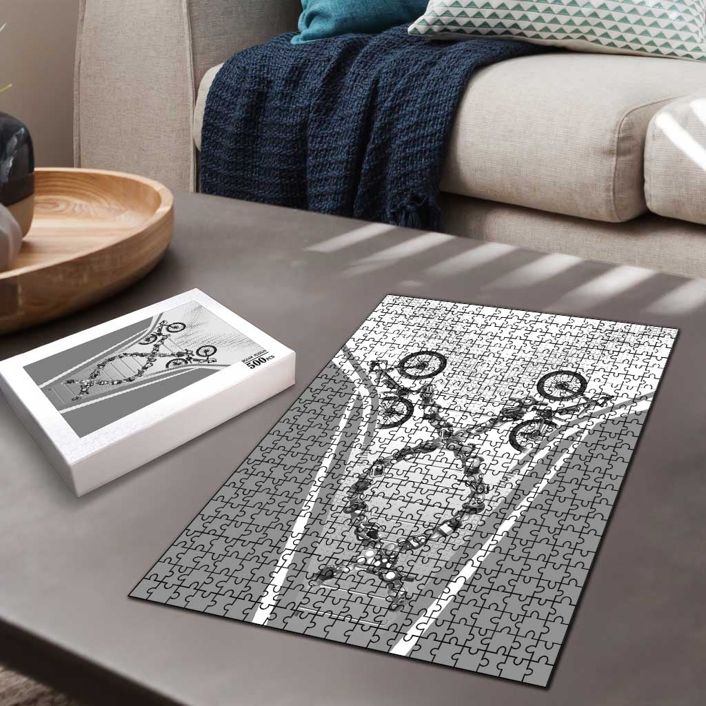 Cycling Puzzle Its In My DNA - Wonder Print Shop
