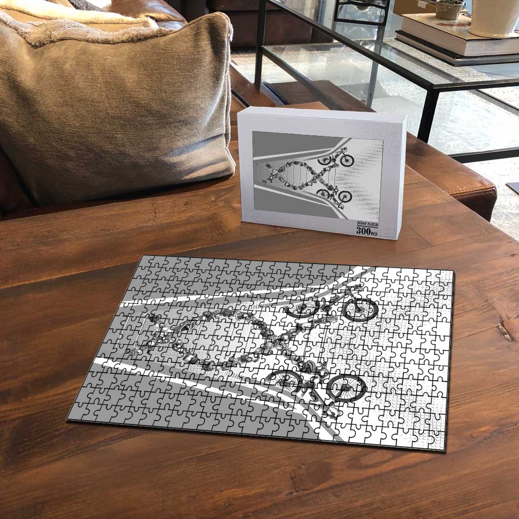 Cycling Puzzle Its In My DNA - Wonder Print Shop