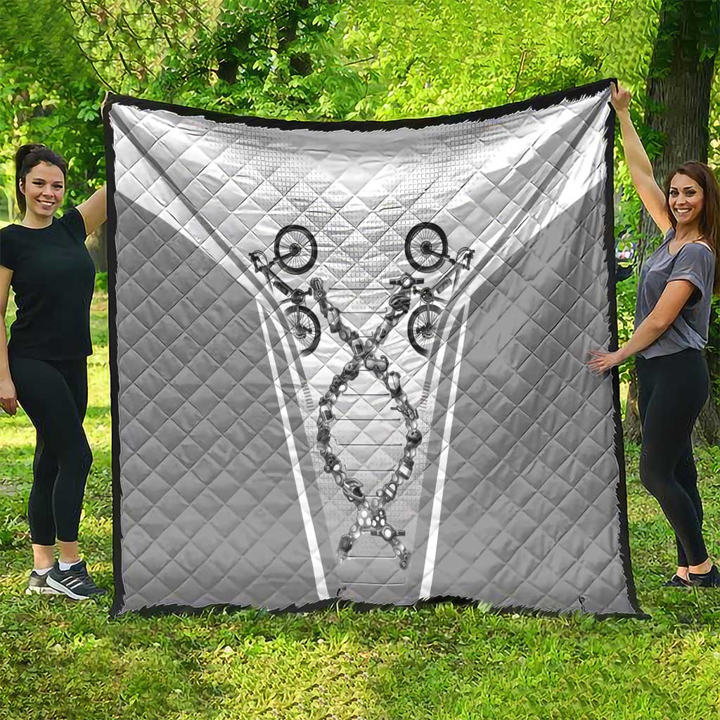 Personalized Cycling Quilt Its In My DNA - Wonder Print Shop