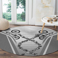 Personalized Cycling Round Carpet Its In My DNA - Wonder Print Shop