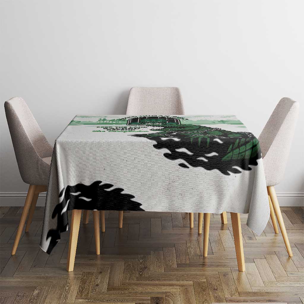 Alligator Alcatraz Defend Human Rights Tablecloth Defend The Everglades - Wonder Print Shop