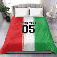 Custom Iran Football 2026 Bedding Set Go Team Melli Flag Style