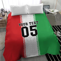 Custom Iran Football 2026 Bedding Set Go Team Melli Flag Style