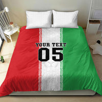 Custom Iran Football 2026 Bedding Set Go Team Melli Flag Style