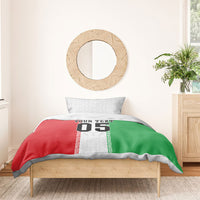 Custom Iran Football 2026 Bedding Set Go Team Melli Flag Style