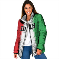 Custom Iran Football 2026 Padded Jacket Go Team Melli Flag Style