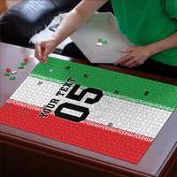Custom Iran Football 2026 Puzzle Go Team Melli Flag Style