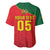 Custom Portugal 2024 Football Baseball Jersey Go Champions A Selecao das Quinas LT05 - Wonder Print Shop