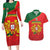 Custom Portugal 2024 Football Couples Matching Long Sleeve Bodycon Dress and Hawaiian Shirt Go Champions A Selecao das Quinas LT05 - Wonder Print Shop