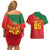 Custom Portugal 2024 Football Couples Matching Off Shoulder Short Dress and Hawaiian Shirt Go Champions A Selecao das Quinas LT05 - Wonder Print Shop