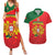 Custom Portugal 2024 Football Couples Matching Summer Maxi Dress and Hawaiian Shirt Go Champions A Selecao das Quinas LT05 - Wonder Print Shop