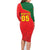 Custom Portugal 2024 Football Family Matching Long Sleeve Bodycon Dress and Hawaiian Shirt Go Champions A Selecao das Quinas LT05 - Wonder Print Shop