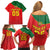 Custom Portugal 2024 Football Family Matching Off Shoulder Short Dress and Hawaiian Shirt Go Champions A Selecao das Quinas LT05 - Wonder Print Shop