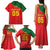 Custom Portugal 2024 Football Family Matching Tank Maxi Dress and Hawaiian Shirt Go Champions A Selecao das Quinas LT05 - Wonder Print Shop