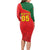 Custom Portugal 2024 Football Long Sleeve Bodycon Dress Go Champions A Selecao das Quinas LT05 - Wonder Print Shop