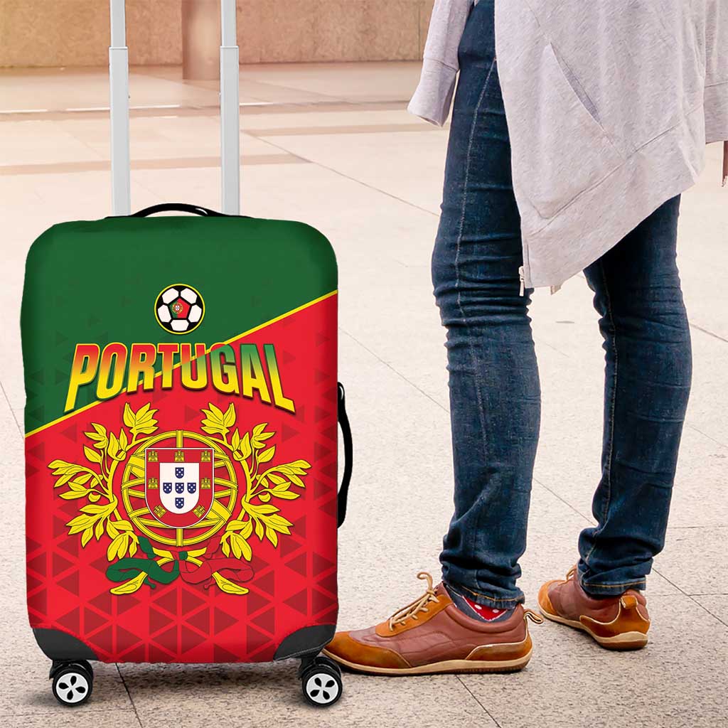 Portugal 2024 Football Luggage Cover Go Champions A Selecao das Quinas LT05 - Wonder Print Shop