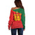 Custom Portugal 2024 Football Off Shoulder Sweater Go Champions A Selecao das Quinas LT05 - Wonder Print Shop