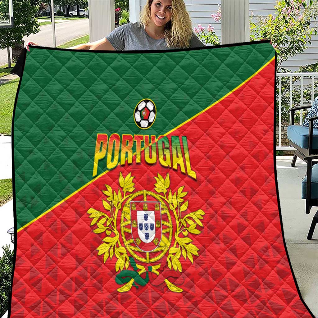 Portugal 2024 Football Quilt Go Champions A Selecao das Quinas