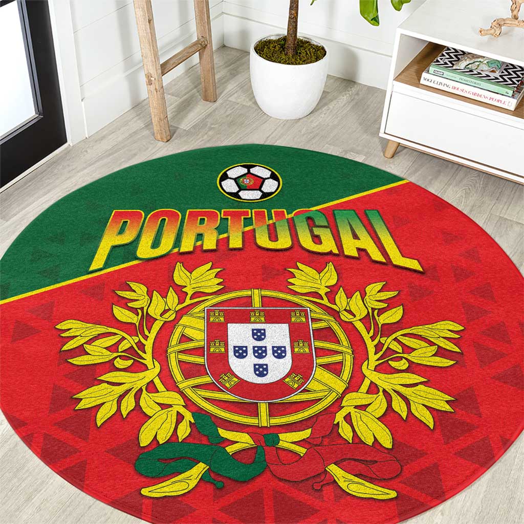 Portugal 2024 Football Round Carpet Go Champions A Selecao das Quinas