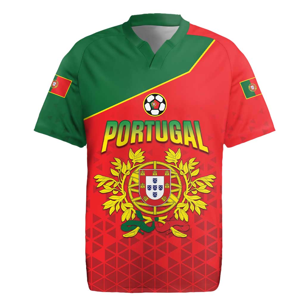 Custom Portugal 2024 Football Rugby Jersey Go Champions A Selecao das Quinas LT05 - Wonder Print Shop