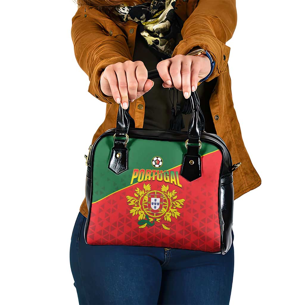 Portugal 2024 Football Shoulder Handbag Go Champions A Selecao das Quinas