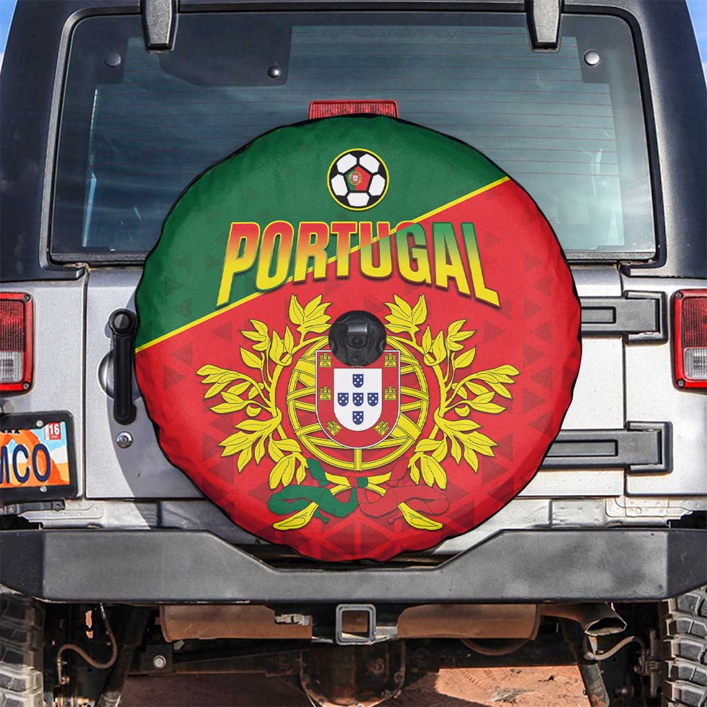 Portugal 2024 Football Spare Tire Cover Go Champions A Selecao das Quinas LT05 - Wonder Print Shop