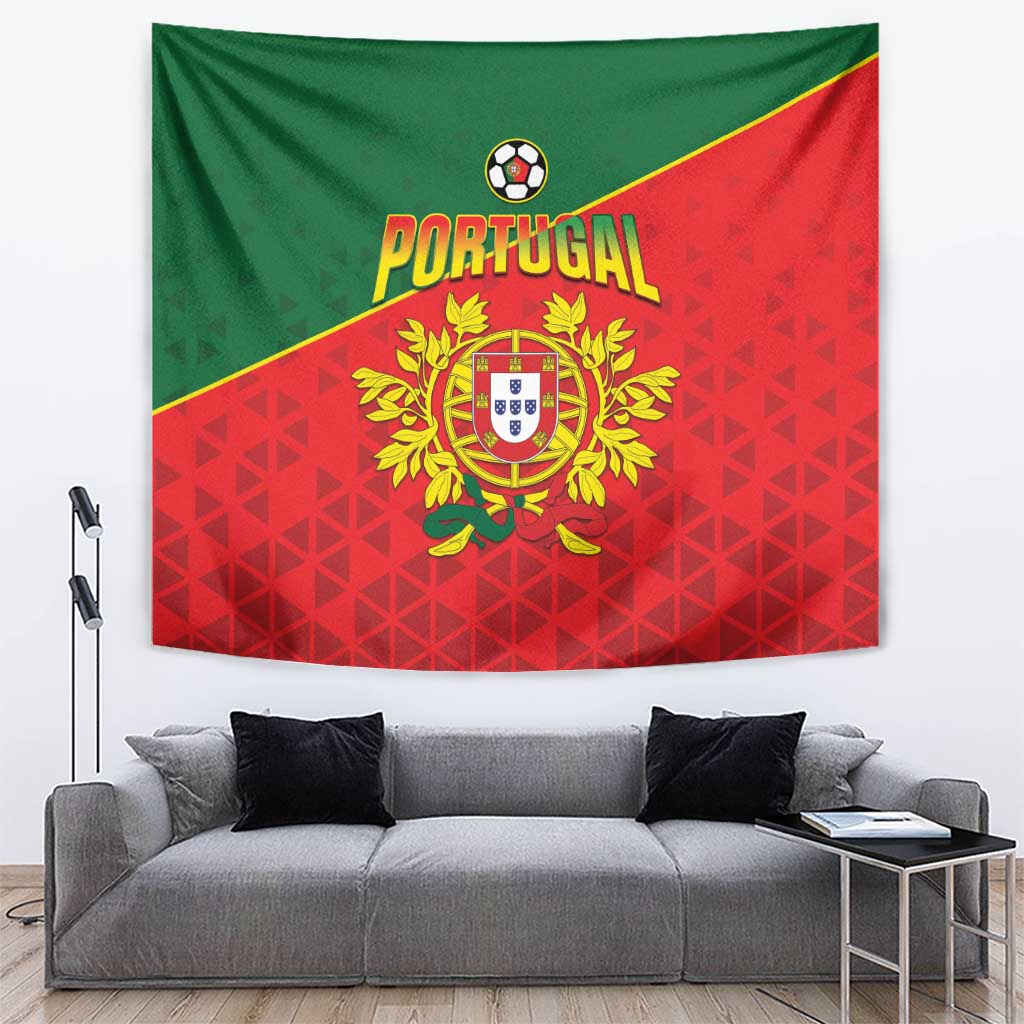 Portugal 2024 Football Tapestry Go Champions A Selecao das Quinas