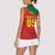 Custom Portugal 2024 Football Women Sleeveless Polo Shirt Go Champions A Selecao das Quinas LT05 - Wonder Print Shop