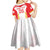 Custom Japan Rugby 2024 Kid Short Sleeve Dress Go Cherry Blossoms LT05 - Wonder Print Shop