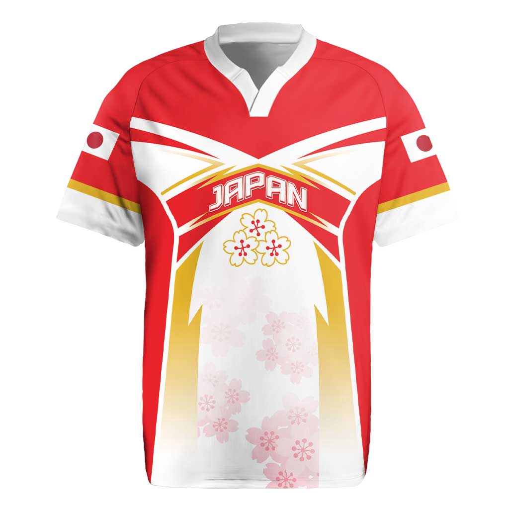 Custom Japan Rugby 2024 Rugby Jersey Go Cherry Blossoms LT05 - Wonder Print Shop