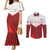 Custom Canada Rugby 2024 Couples Matching Mermaid Dress and Long Sleeve Button Shirt Go Canada Simple Style