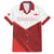 Custom Canada Rugby 2024 Family Matching Puletasi and Hawaiian Shirt Go Canada Simple Style LT05 - Wonder Print Shop