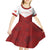 Custom Canada Rugby 2024 Kid Short Sleeve Dress Go Canada Simple Style LT05 - Wonder Print Shop