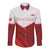 Custom Canada Rugby 2024 Long Sleeve Button Shirt Go Canada Simple Style LT05 - Wonder Print Shop