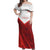 Custom Canada Rugby 2024 Off Shoulder Maxi Dress Go Canada Simple Style LT05 - Wonder Print Shop