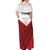 Custom Canada Rugby 2024 Off Shoulder Maxi Dress Go Canada Simple Style LT05 - Wonder Print Shop